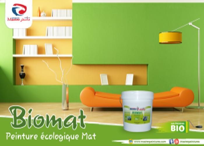 Peinture - BIOMAT - 15KG - Écologique - Mat - Intérieur
