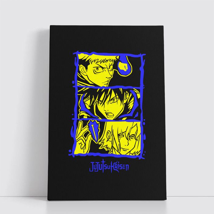 Tableau decoratif sur Toile 25x40 cm Anime attack on titan - one piece - Naruto - death note - Jujutsu Kaisen - Spy x Family 1530