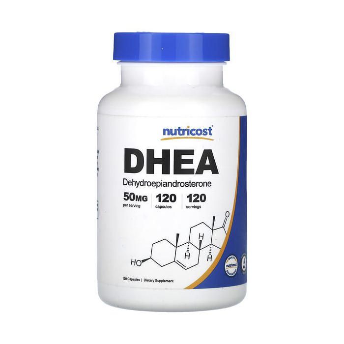 DHEA, 50 mg, 120 capsules