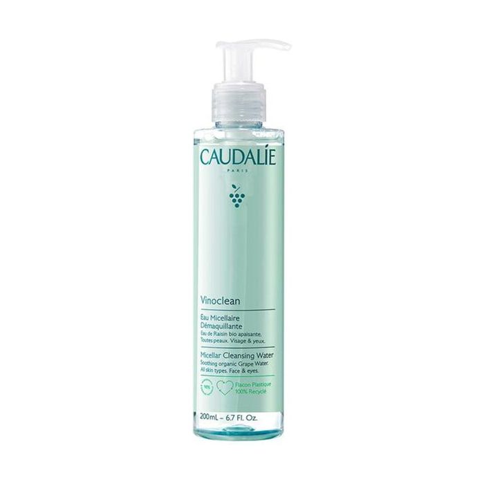 Eau de nettoyage micellaire - Caudalie - Vinoclean - 200ml - Vegan - Tous types de peau