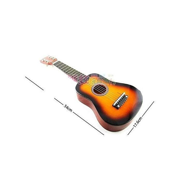 Guitare Acoustique en Bois - Instrument d'Initiation