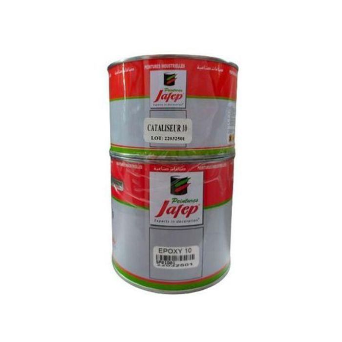 Jafep Résine époxy transparent époxy10 3D Solvant Bi-composant (Kit) 1kg