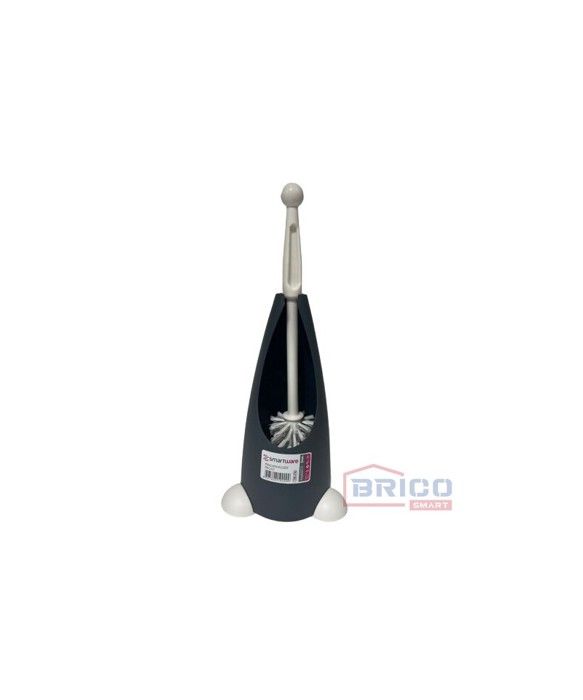 BROSSE WC PINGOUIN GRIS