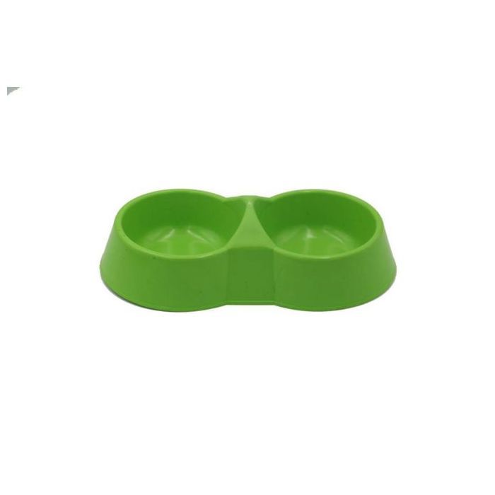 Gamelle pour chat et chien taille S vert 4.2 x 9.5 x 21.5