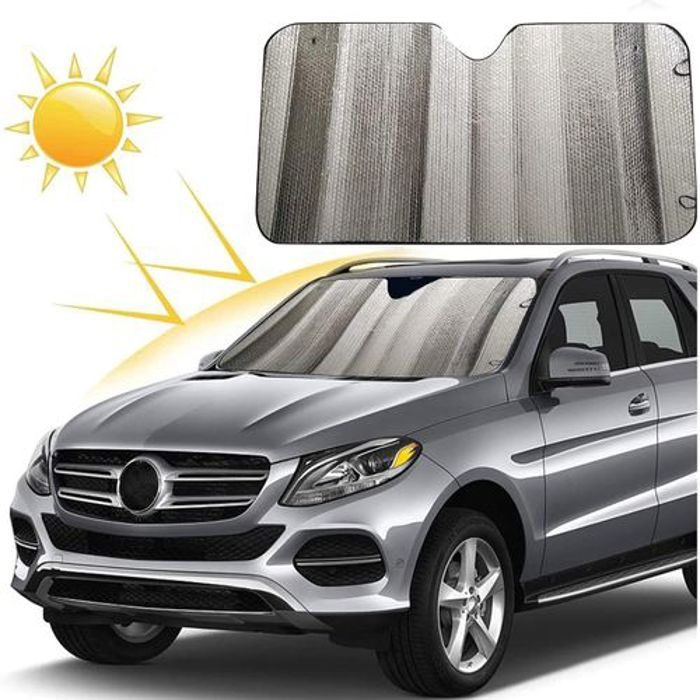 Pare-soleil pliable pour voiture,bloque les rayons UV,136x69cm