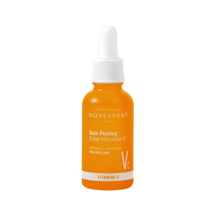 Soin Peeling - Novexpert - Eclat Vitamine C - 30ml - Exfoliation douce - Antioxydant puissant