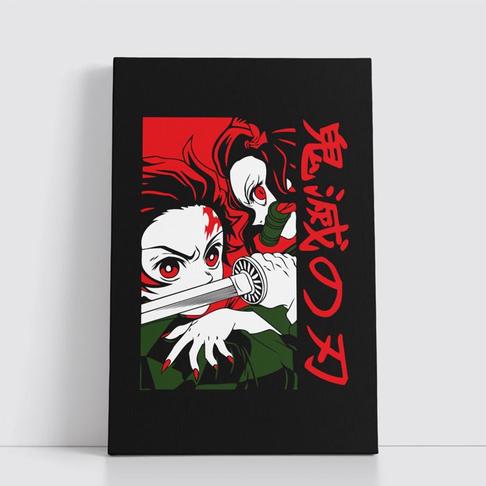 Tableau decoratif sur Toile 25x40 cm Anime attack on titan - one piece - Naruto - death note - Jujutsu Kaisen - Spy x Family 413