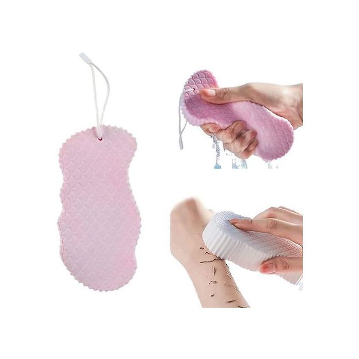 Éponge de bain ultra douce Norvin, éponge de bain magique pour éliminer les peaux mortes