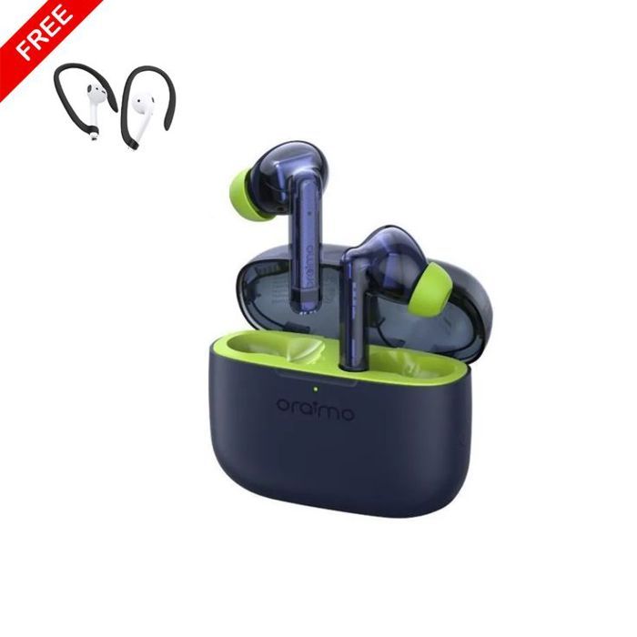 oraimo FreePods Lite 40 heures d'autonomie charge rapide AniFast + Crochets DOreilles GRATUIT