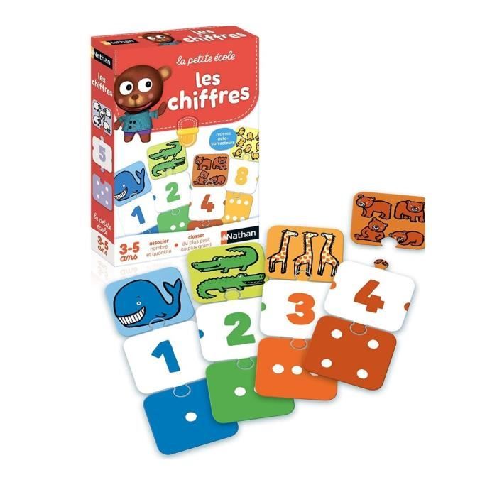 Nathan - Les chiffres - Jeux Educatifs - Dès 3 ans