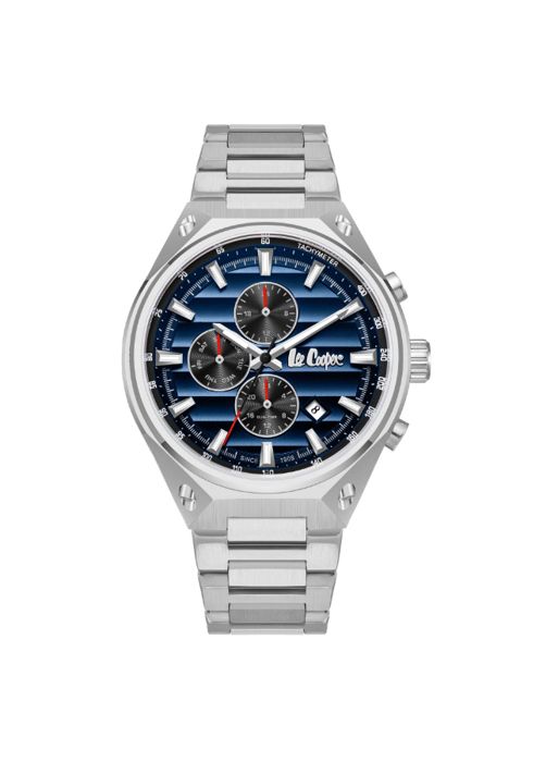Montre - Lee Cooper - LC08026.390 - Boîtier 45 mm - Étanchéité 5 ATM - Cadran gris