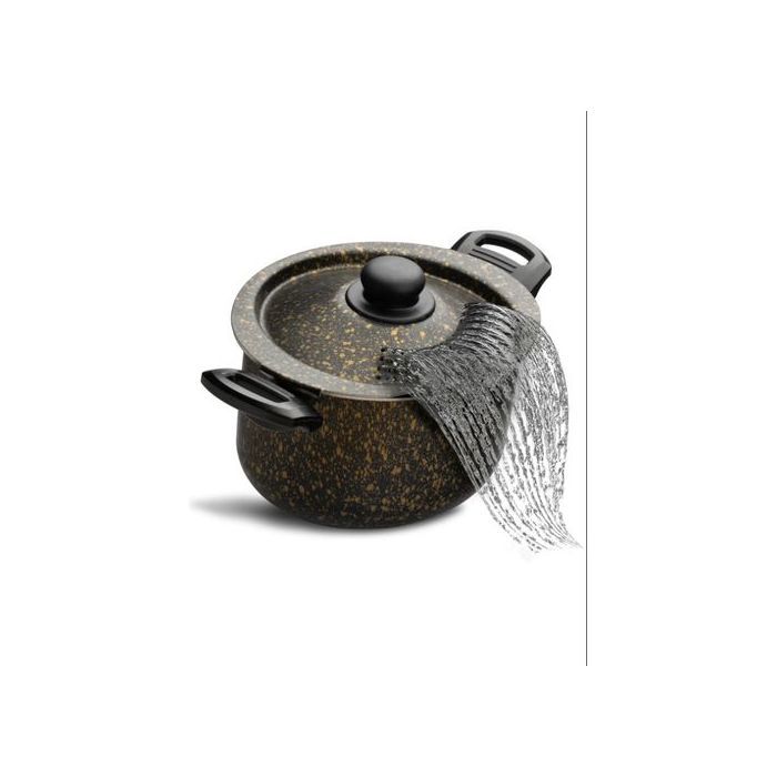 Marmite - Elit - 26CM - Couvercle filtre spécial - Surface antiadhésive - Résistante aux rayures