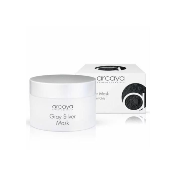 Masque visage - ARCAYA - Gray Silver - 100 ml - Vegan - Détoxifiant