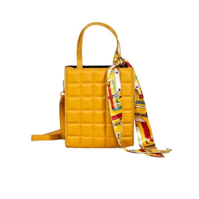 Sac à bandoulière - EMILY WESTWOOD - Mia - Simili cuir - Jaune - 16,5 x 5 x 20 cm