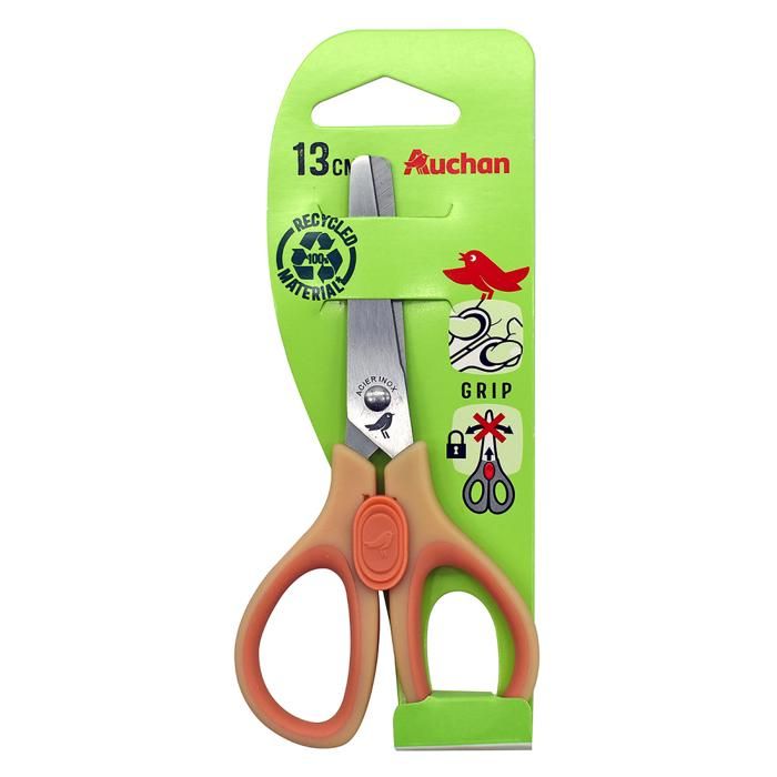 CISEAUX AVEC SECURITE 13CM AUCHAN