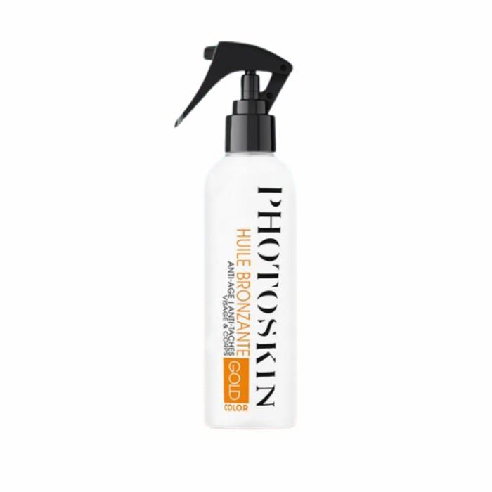 Huile Bronzante - PHOTOSKIN - 250 ml - Protection UV - Non gras - Texture huile