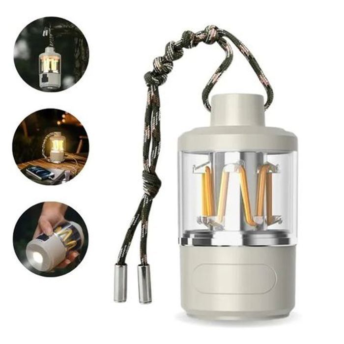 lampe de poche LED Portable de Camping pour pannes de courant, urgence, randonnée en plein air