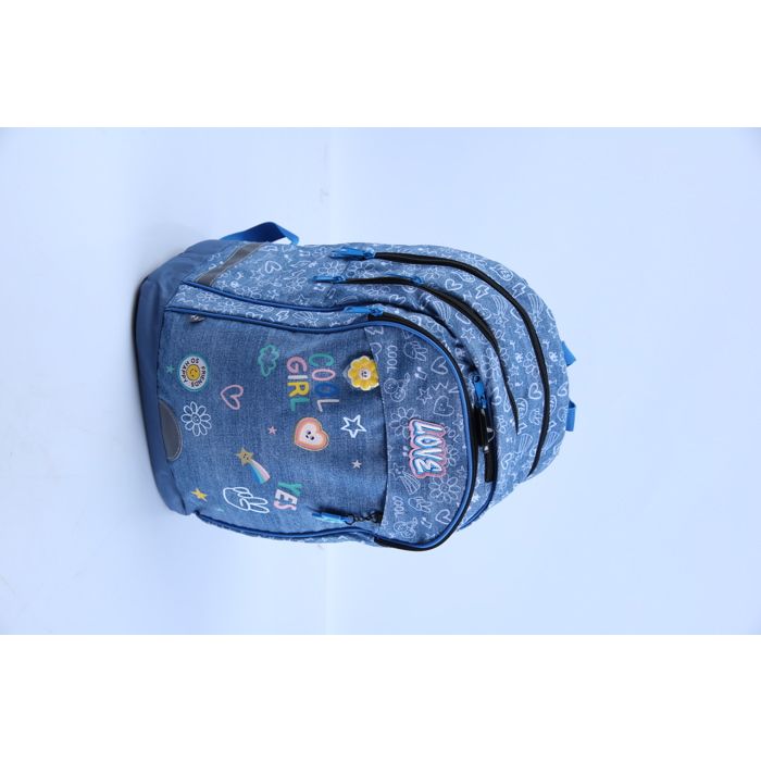 SAC A DOS 43CM 2 COMPARTIMENTS MOTIF GRAFFITI