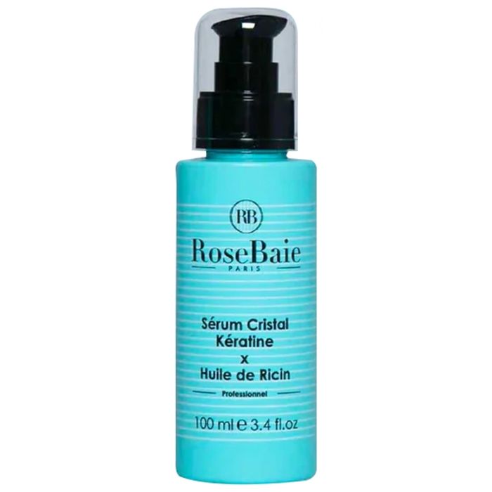 Sérum - RoseBaie - Cristal - 100 ml - Huile hydratante de ricin - Brillance et protection des cheveux