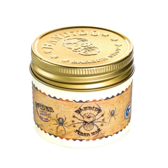 Cire pour Cheveux - Spider - Bandido Fiber Wax - 125mL - Texture - Effet Coiffé-Décoiffé