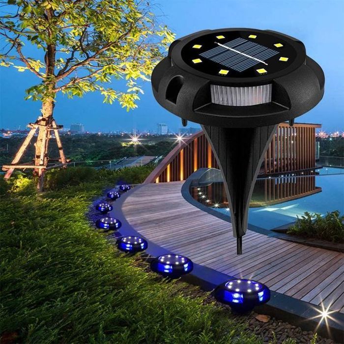 Lampe solaire décorative polyvalente