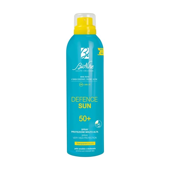 Écran solaire - Bionike - Defence Sun Spray - SPF50+ - 200ml - Transparent et résistant à l'eau