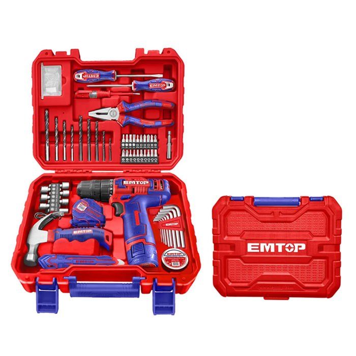 Coffret Visseuse 12V avec 96 outils & accessoires