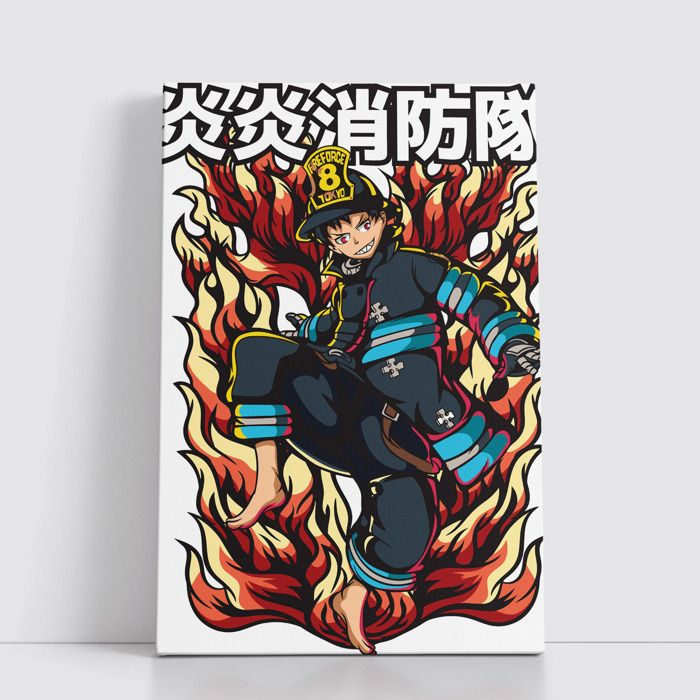 Tableau decoratif sur Toile 25x40 cm Anime attack on titan - one piece - Naruto - death note - Jujutsu Kaisen - Spy x Family 445