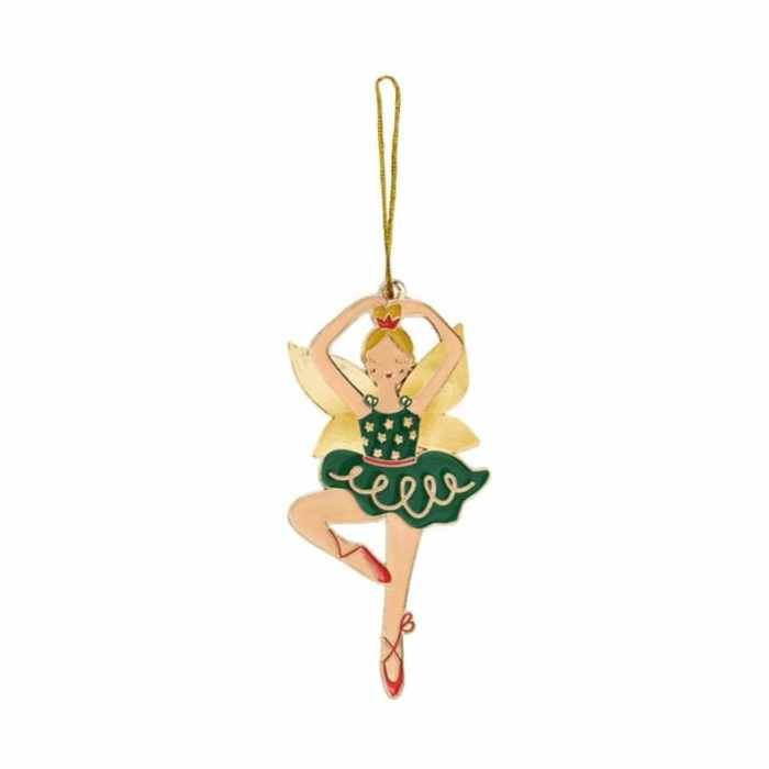 Déco de sapin métal ballerine