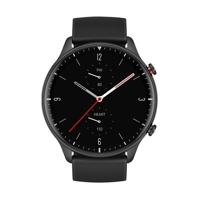 Montre connectée - AMAZFIT - GTR 2 Sport Edition - Noir - Écran AMOLED - Autonomie 14 jours - Étanchéité 10 ATM
