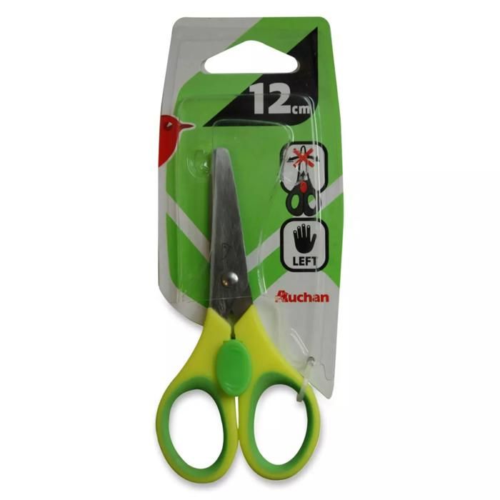 Ciseaux gaucher 12cm - AUCHAN