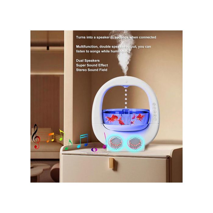 Led Humidificateur pour chambre à coucher avec veilleuse