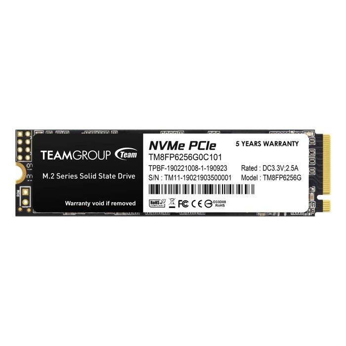 TEAMGROUP Team Group MP33 M.2 256 Go PCI Express 3.0 3D NAND NVMe - TM8FP6256G0C101