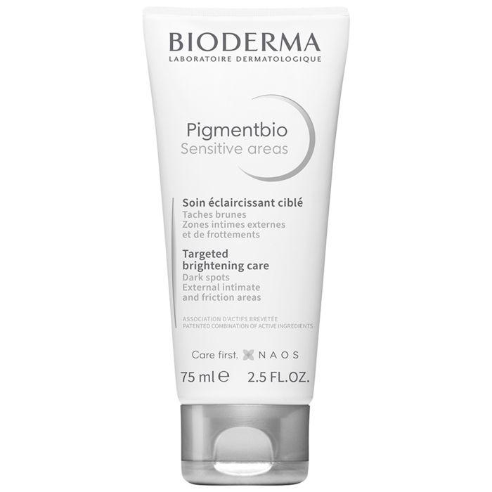 Soin éclaircissant - Bioderma - Pigmentbio Sensitive Areas - 75ml - Hypoallergénique - Anti-tâches brunes
