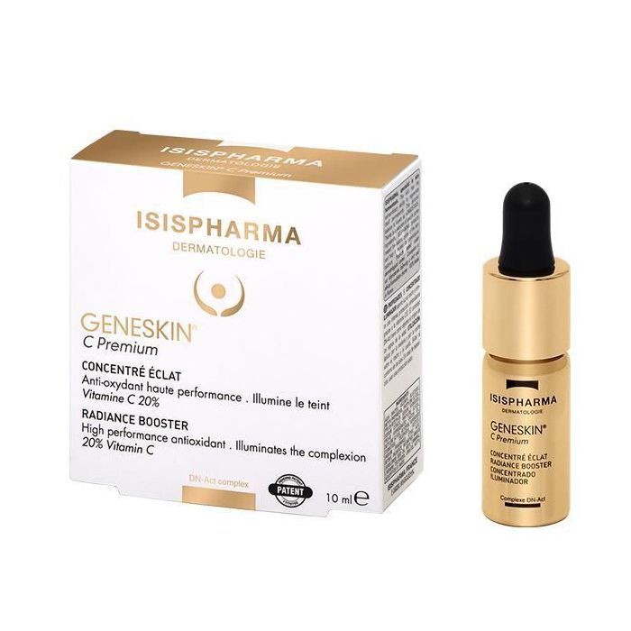 Sérum - ISISPHARMA - Geneskin C Premium - 10ml - Éclat - Anti-oxydant - Hypoallergénique