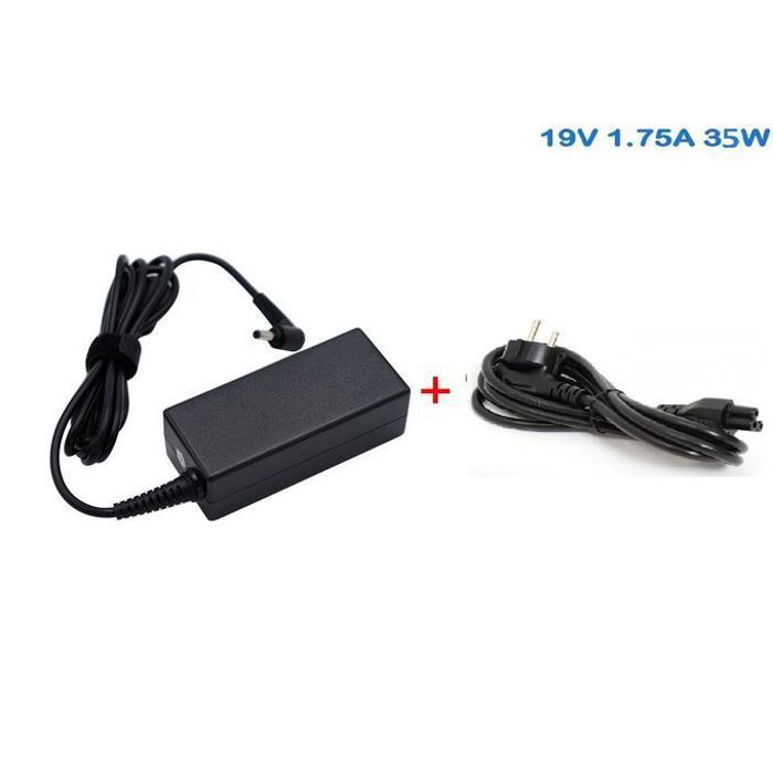 Chargeur Adaptateur pour ordinateur portable de remplacement pour Asus 19V 1.75A 4.0*1.35mm