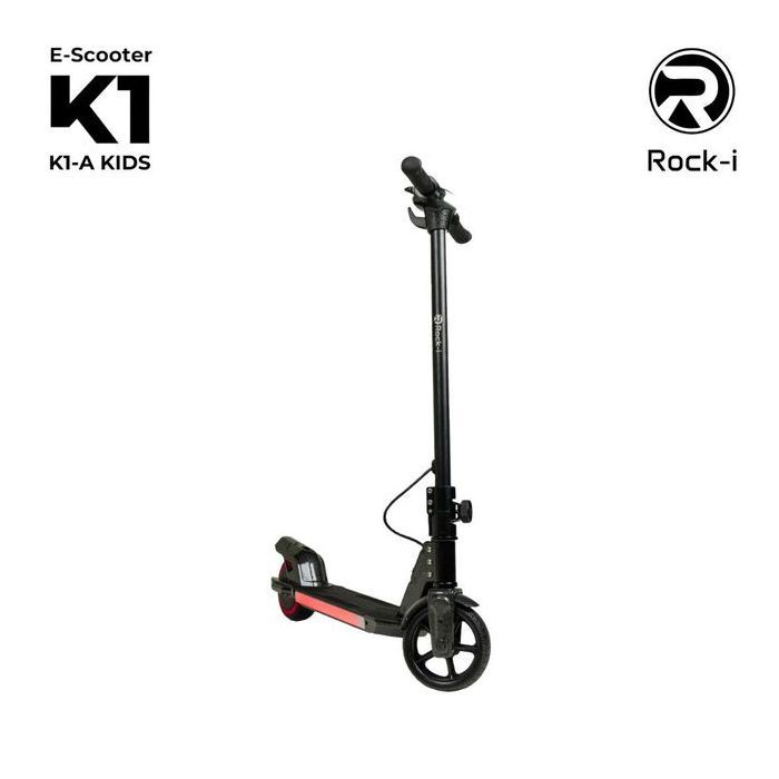 Trottinette Electrique - Rock-i - K1-A - Noir - 150W - 8 Km - 16 km/h