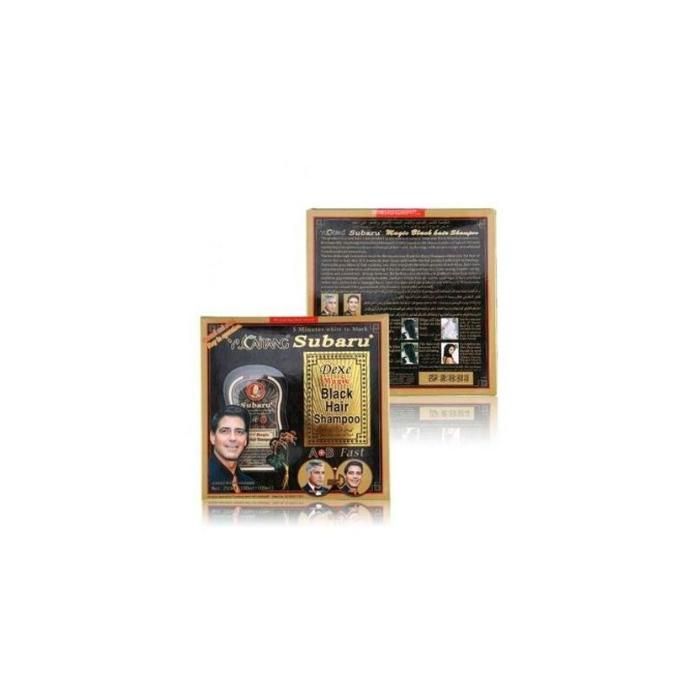 Subaru Magic Black Hair Shampoo - 200ml + 200ml - Teinture Cheveux