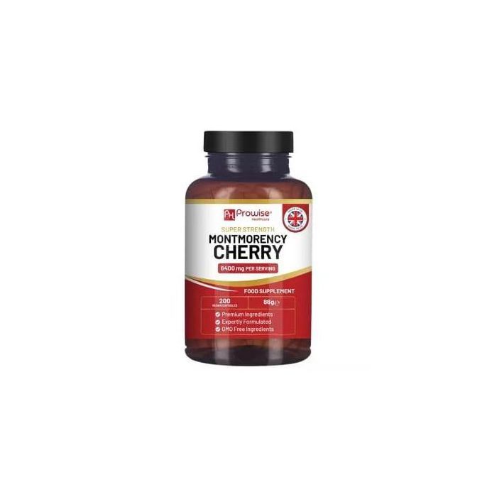 Prowise Healthcare Cerise Montmorency 6400 mg - Supplément naturel d'extrait de cerise acidulée,
