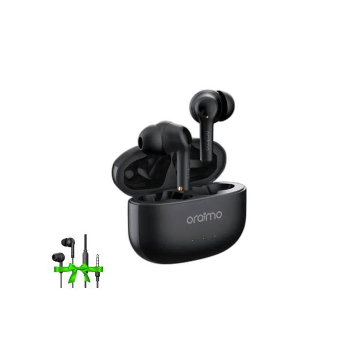 Ecouteurs Sans Fil - Oraimo - FreePods 3 Pro - Bluetooth 5.2 - IPX5 Étanche - 8h Autonomie