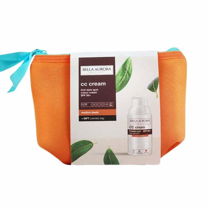 Crème Teintée - BELLA AURORA - CC Crème Medium - SPF 50+ - 30 ml - Non Comédogène