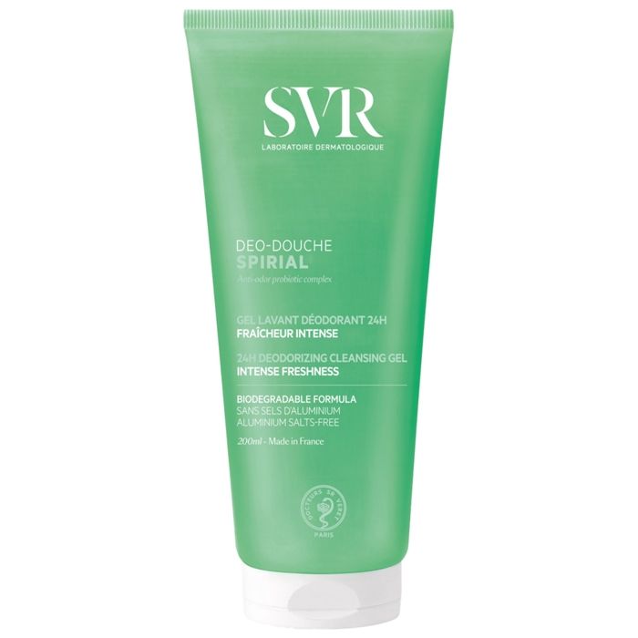 Gel Moussant Déodorant - SVR - Spirial - 200ml - Sans parfum - Mixte
