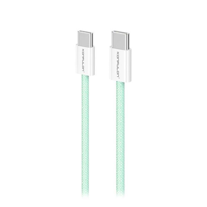 Cable Konfulon DC61 USB-C Vers USB-C – Transfert Rapide et Durable