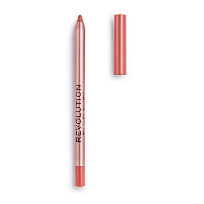 Crayon à lèvres - REVOLUTION - Fling Deep Nude - Satiné - Ultra-lisse - Richement pigmenté