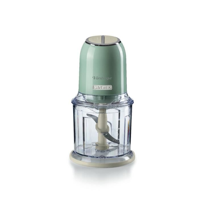Hachoir - ARIETE - VINTAGE 438 VERT - 400W - 4 lames en acier inoxydable