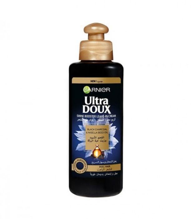 Soin sans rinçage - Ultra Doux - Charbon et Nigelle - 200ml - Cheveux gras - Hydratation intense