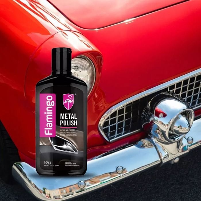 nettoyant pour métaux Flamingo permet de nettoyer et polir laiton, le cuivre nickel l'acier inoxydable et général tout type de métal