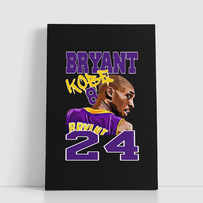 Tableau NBA sur Toile – Affiche Murale 25x40 cm avec Équipes et Joueurs Légendaires du Basket 185