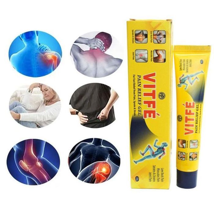 Vitfe gel de massage anti-douleur, agit rapidement, 30g