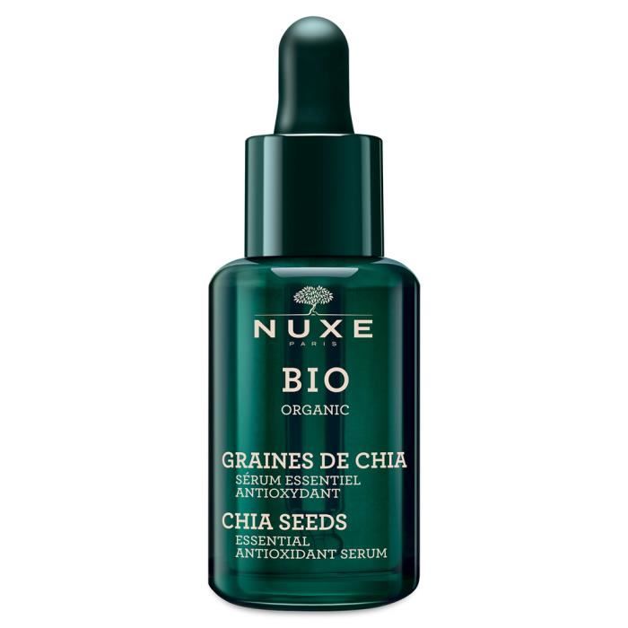 Nuxe Bio Sérum Essentiel Antioxydant Graines de Chia 30ml